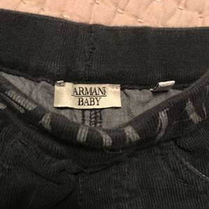 Baby corduroy Armani pants